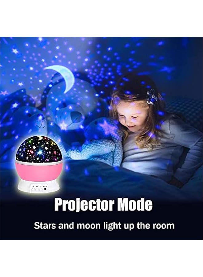 Toys for 1-10 Year Old Girls,Star Projector for Kids 2-9 Year Old Girl Gifts Toys for 3-8 Year Old Girls  Gifts for 4-7 Year Old Boys Birthday Gifts Stocking Stuffers for Kids - Image 4